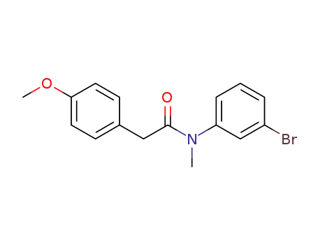N-(3-bromophenyl)-2-(4-methoxyphenyl)-N-methylacetamide