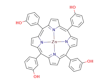 5,10,15,20-tetrakis(3-hydroxyphenyl)porphyrin zinc(II)