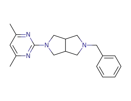 2-benzyl-5-(4,6-dimethyl-pyrimidin-2-yl )-octahydro-pyrrolo[3,4-c]pyrrole