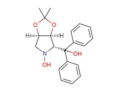 (3aS,4R,6aR)-4-(hydroxydiphenylmethyl)-2,2-dimethyl-tetrahydro-[1,3]dioxolo[4,5-c]pyrrol-5-ol