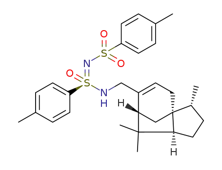(3R,3aS,7R,8aS)-[N-(S)-(p-toluenesulfonyl)-p-toluenesulfonimidoyl]-(3,8,8-trimethyl-2,3,4,7,8,8a-hexahydro-1H-3a,7-methanoazulen-6-yl)methanamine