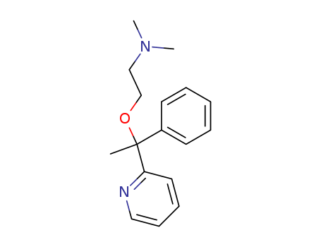 Ethanamine,N,N-dimethyl-2-[1-phenyl-1-(2-pyridinyl)ethoxy]-