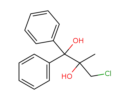 3-chloro-2-methyl-1,1-diphenylpropane-1,2-diol