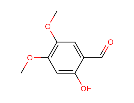 2-Hydroxy-4,5-diMethoxybenzaldehyde Cas no.14382-91-3 98%