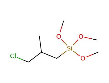 Molecular Structure of 17256-27-8 (3-CHLOROISOBUTYLTRIMETHOXYSILANE)