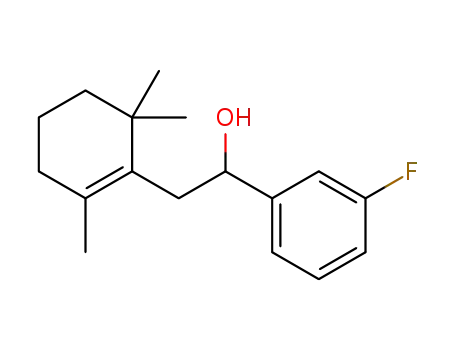 1-(3-fluorophenyl)-2-(2,6,6-trimethylcyclohex-1-enyl)ethanol