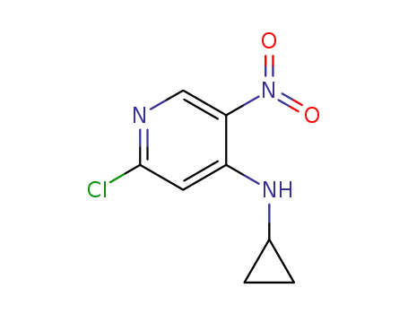 (2-chloro-5-nitro-pyridin-4-yl)cyclopropyl-amine
