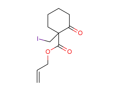 allyl 1-(iodomethyl)-2-oxocyclohexanecarboxylate