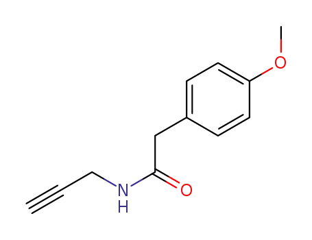 2-(4-methoxyphenyl)-N-(prop-2-yn-1-yl)acetamide
