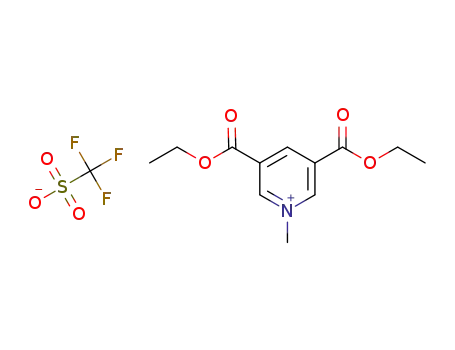 1-methyl-3,5-bis(ethoxycarbonyl)pyridinium trifluoromethanesulfonate