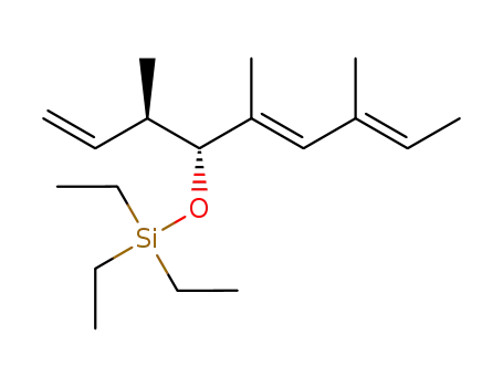(3S*,4S*,5E,7E)-4-(triethylsilyloxy)-3,5,7-trimethylnona-1,5,7-triene