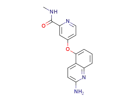 4-((2-aminoquinolin-5-yl)oxy)-N-methylpicolinamide