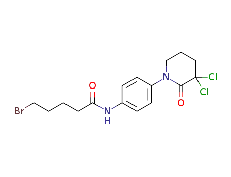 5-bromo-N-[4-(3,3-dichloro-2-oxopiperidin-1-yl)phenyl]valeroyl amide