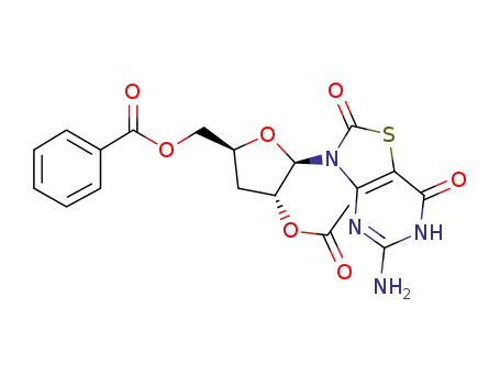 [(2S,4R,5R)-4-acetoxy-5-(5-amino-2,7-dioxo-6H-thiazolo[4,5-d]pyrimidin-3-yl)tetrahydrofuran-2-yl]methyl benzoate
