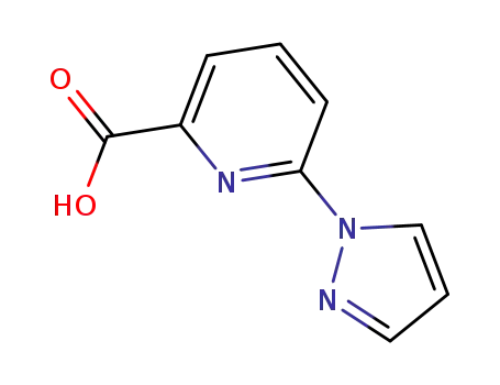 6-pyrazol-1-ylpyridine-2-carboxylic acid