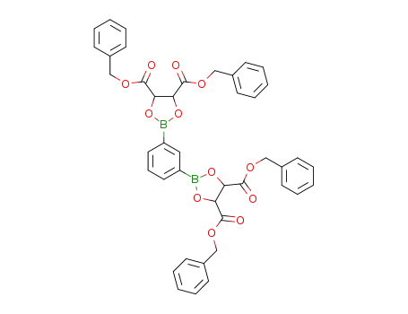 tetrabenzyl 2,2′-(1,3-phenylene)bis(1,3,2-dioxaborolane-4,5-dicarboxylate)