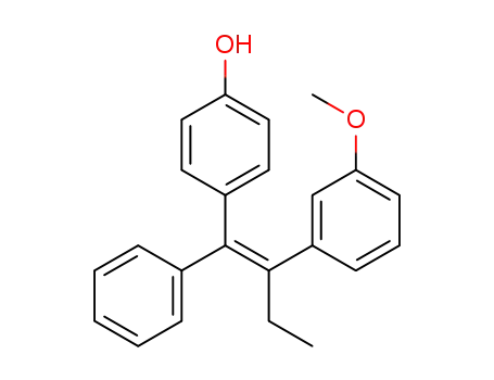 (Z)-4-[2-(3-methoxyphenyl)-1-phenylbut-1-en-1-yl]phenol