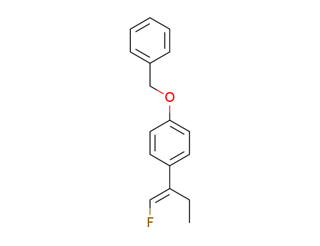 (E)-1-(benzyloxy)-4-(1-fluorobut-1-en-2-yl)benzene