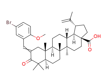 2-(5-bromo-2-methoxybenzylidene)betulonic acid