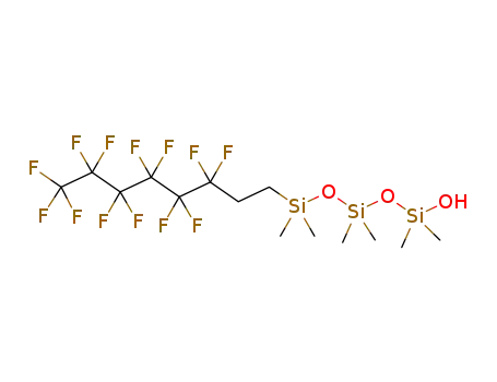 5-(3,3,4,4,5,5,6,6,7,7,8,8,8-tridecafluorooctyl)-1,1,3,3,5,5-hexamethyltrisiloxane-1-ol