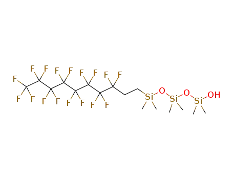 5-(3,3,4,4,5,5,6,6,7,7,8,8,9,9,10,10,10-heptadecafluorodecyl)-1,1,3,3 5,5-hexamethyltrisiloxane-1-ol