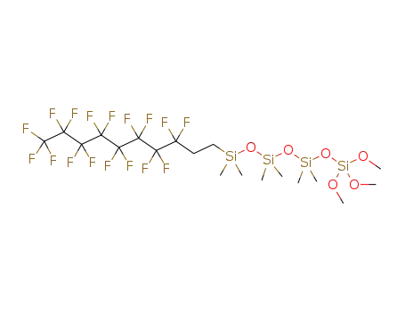 7-(3,3,4,4,5,5,6,6,7,7,8,8,9,9,10,10,10-heptadecafluorodecyl)-3,3,5,5,7,7-hexamethyl-1,1,1-trimethoxypentasiloxane