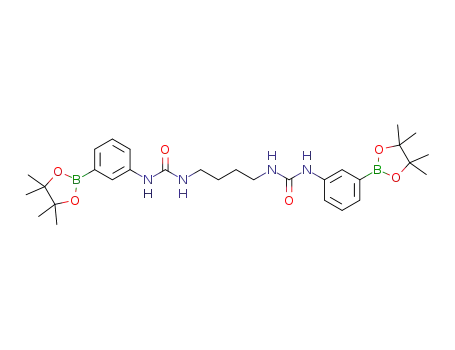 1,1'-(butane-1,4-diyl)bis(3-(3-(4,4,5,5-tetramethyl-1,3,2-dioxaborolan-2-yl)phenyl)urea)