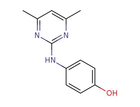 4-[(4,6-dimethylpyrimidine-2-yl)-amino]-phenol