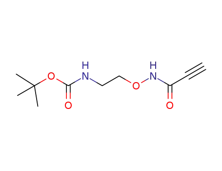 tert-butyl N-[2-(prop-2-ynoylamino)oxyethyl]carbamate
