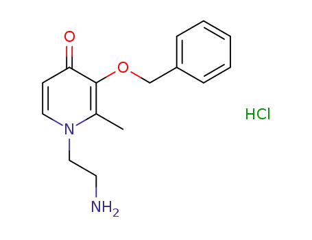 1-(2-aminoethyl)-3-(benzyloxy)-2-methylpyridin-4(1H)-one hydrochloride salt