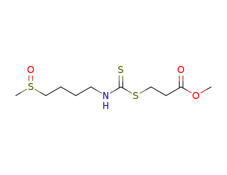 methyl 3-(((4-(methylsulfinyl)butyl)carbamothioyl)thio)propanoate
