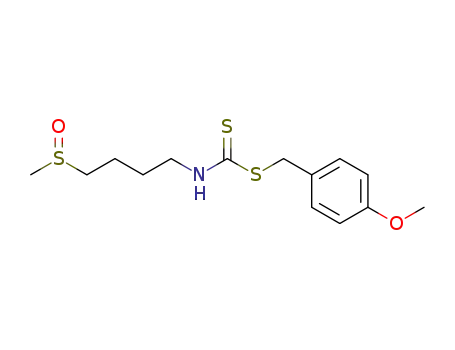 4-methoxybenzyl (4-(methylsulfinyl)butyl)carbamodithioate