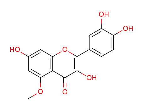 Molecular Structure of 529-51-1 (5-METHOXY-3,3',4',7-TETRAHYDROXYFLAVONE)