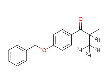 1-(4-(benzyloxy)phenyl)-2-methylpropan-1-one-2,3,3,3-d4