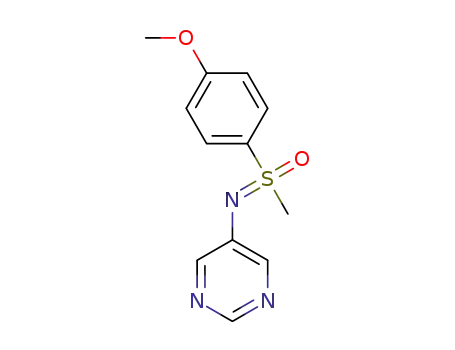 (4-methoxyphenyl)(methyl)(pyrimidin-5-ylimino)-λ6-sulfanone