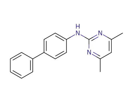 N-(biphenyl-4-yl)-4,6-dimethyl-2-pyrimidinamine
