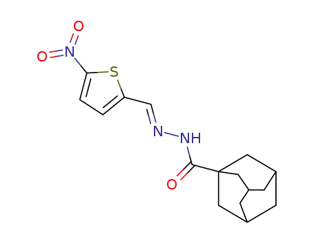 E-N'-[(5-nitrothiophen-2-yl)methylidene]adamantane-1-carbohydrazide