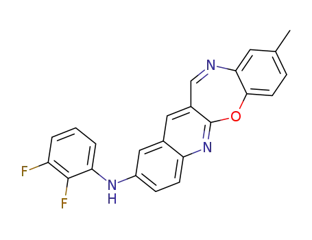 N-(2,3-difluorophenyl)-9-methylbenzo[2,3][1,4]oxazepino[7,6-b]quinolin-2-amine