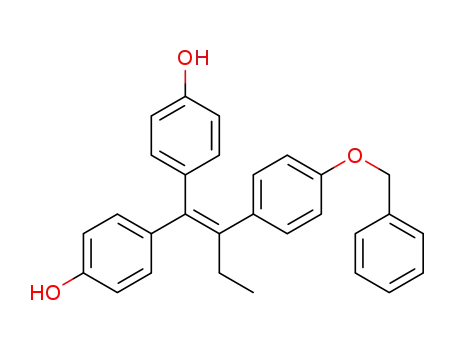 4,4'-(2''-(4'''-(benzyloxy)phenyl)but-1''-ene-1'',1''-diyl)diphenol