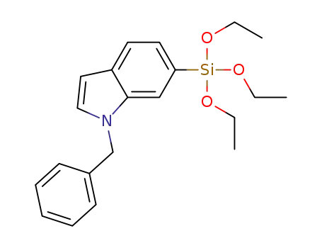 1-benzyl-6-(triethoxysilyl)-1H-indole
