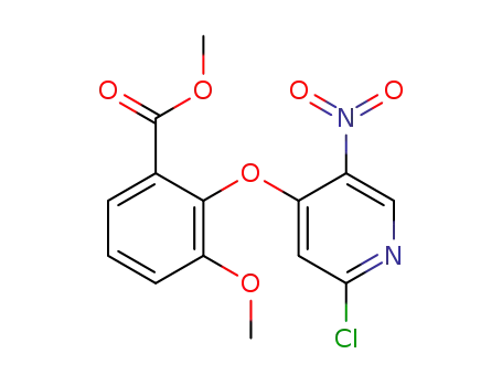methyl 2-((2-chloro-5-nitropyridin-4-yl)oxy)-3-methoxybenzoate