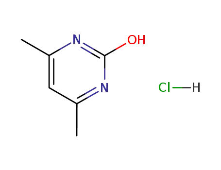 4,6-dimethyl-2-hydroxy-pyrimidine hydrochloride