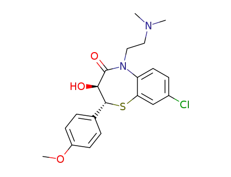 (2R,3S)-8-Chloro-5-(2-dimethylamino-ethyl)-3-hydroxy-2-(4-methoxy-phenyl)-2,3-dihydro-5H-benzo[b][1,4]thiazepin-4-one