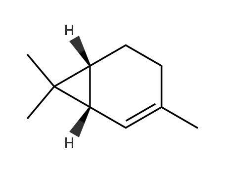 Molecular Structure of 4497-92-1 ((+)-2-CARENE)