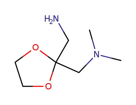 C-(2-Dimethylaminomethyl-[1,3]dioxolan-2-yl)-methylamine