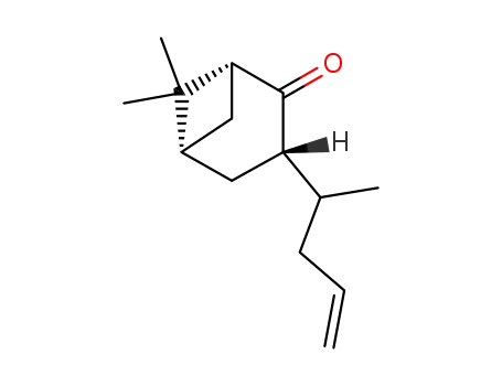 (1R,3S,5S)-6,6-Dimethyl-3-<1-methyl-3-butenyl>bicyclo<3.1.1>heptan-2-one