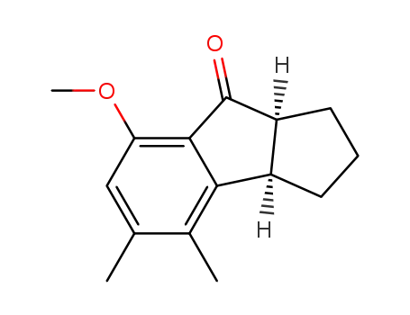 (3aR,8aS)-7-Methoxy-4,5-dimethyl-2,3,3a,8a-tetrahydro-1H-cyclopenta[a]inden-8-one