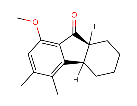 (4aR,9aS)-8-Methoxy-5,6-dimethyl-1,2,3,4,4a,9a-hexahydro-fluoren-9-one