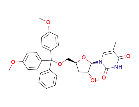 3'-deoxy-5'-O-dimethoxytrityl-5-methyluridine
