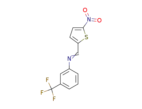 N-(5-nitro-2-thienomethylidene)-3-trifluoromethylaniline